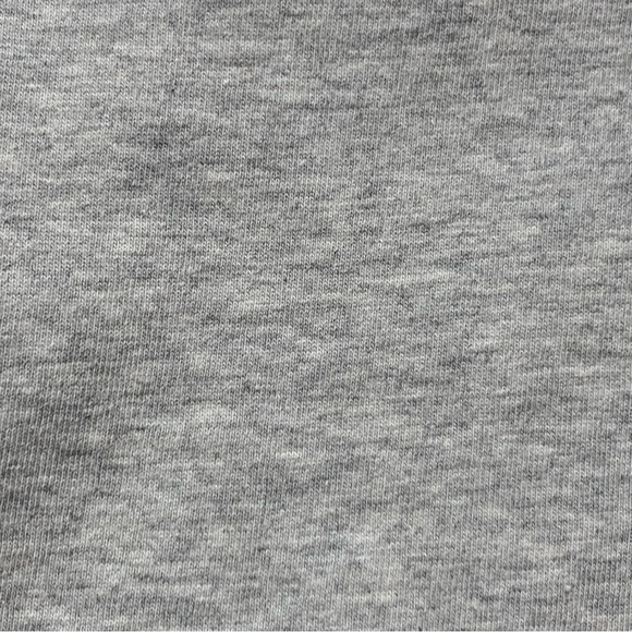 Open Edit Boxy Crop Organic Cotton T Shirt in Heather Grey - Picture 9 of 12